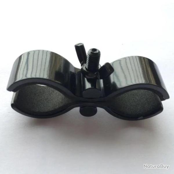 Adaptateur d'anneau r�glable pour fusil de chasse,  monture lampe de poche , laser , camera