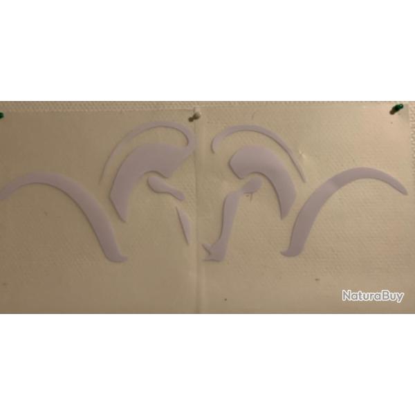 Autocollant vinyle adhsif 60 cm de largeMarque Blaser noir ,blanc ,rouge , bleu fonc, camlon .A