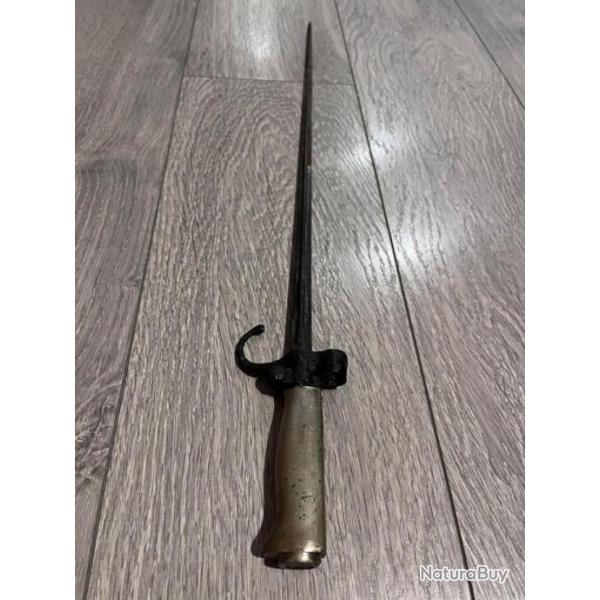 Baonnette Rosalie modle 1886 pour fusil Lebel