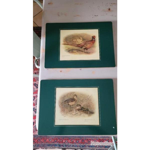 2 sets de table pimpernel