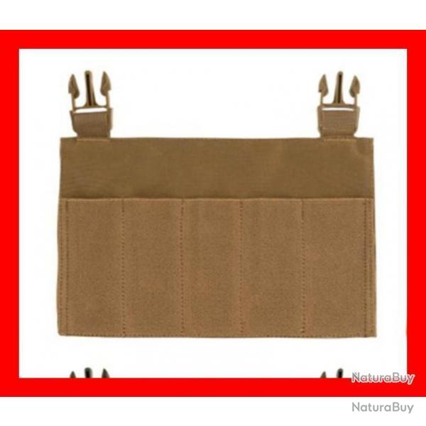 PANEL VX BUCKLE-UP POUR CHARGEUR M4 - 3 EMPLACEMENTS COYOTTE