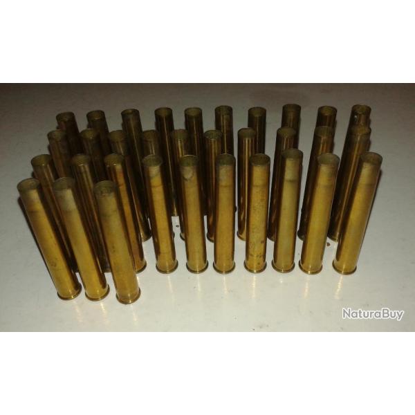 1 lot de 57  �tuis tir�s 1 fois RWS 9,3 x 74 R