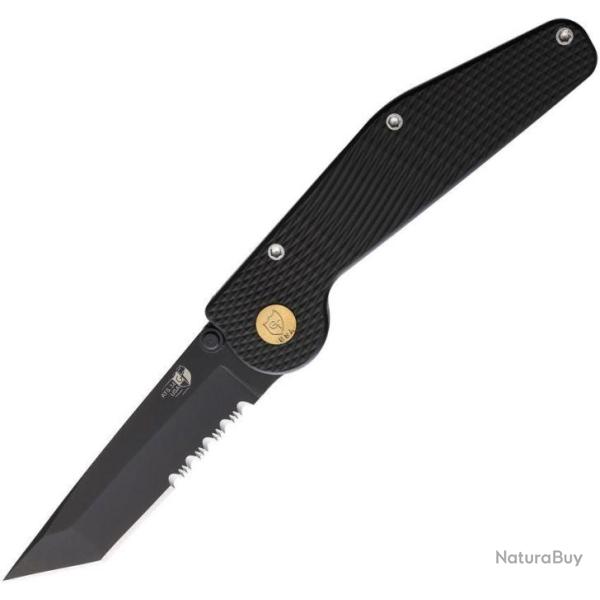 Couteau Automatique GT Knives Tanto Combo Edge Lame Acier ATS-34 Manche Alu Clip Made USA GT304