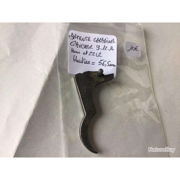 VENDU PAR LE-CUIRASSIER DETENTE DE CARABINE GAUCHER 9-12-14 MM ET 22 LR HAUTEUR 56,5 MM