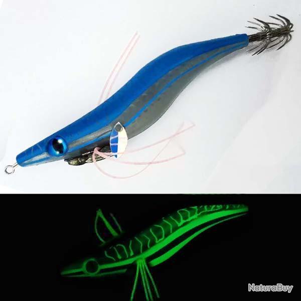 Turlutte Sandra Squid Tatoo 3.0 Bleu