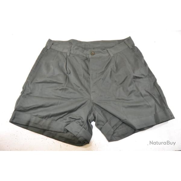 Short militaire ABL Arm�e Belge taille 52 1996 Vert coton Surplus chasse p�che survie randonn�e (A)