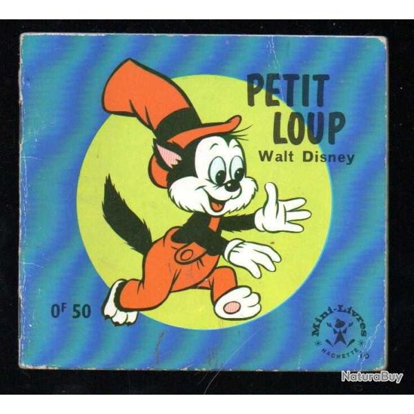 petit loup walt disney mini livres hachette 16 collector