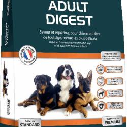 HD OPTIMUM - ADULT DIGEST, Saveur et &eacute;quilibre, pour chiens adultes de tout &acirc;ge