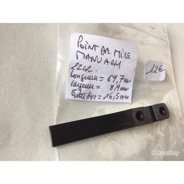VENDU PAR LE-CUIRASSIER SOCLE POINT DE MIRE POUR CARABINE MANU ARM 22 LR