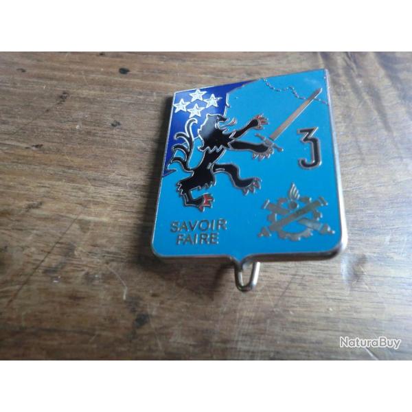 insigne  3eme regiment du mat�riel  / arthus bertrand