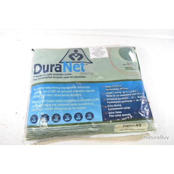 Moustiquaire 90cm x 200cm x 140cm DURANET. P�che, camping, survie sortie nature