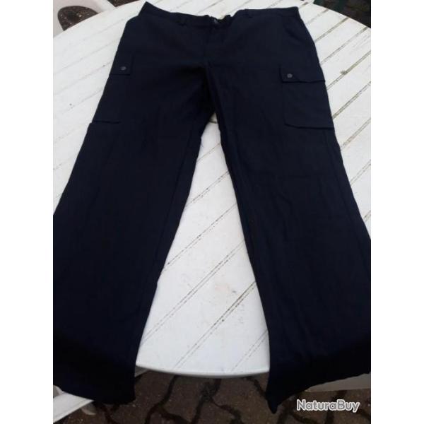 PANTALON NOIR TYPE RANGER,MODELE 2