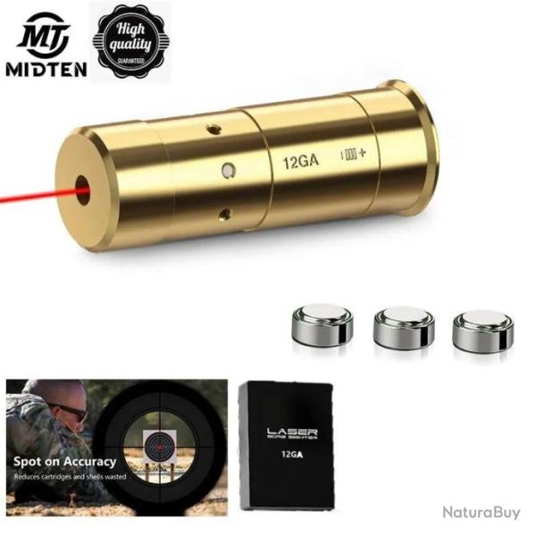 MidTen Balle De R�glage Laser Boresighter Calibre 0.17 A 12GA - LIVRAISON GRATUITE !!