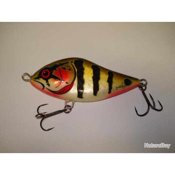 COLORIS EXCLUSIF !! SALMO SLIDER 12CM - MAGIC PEACOCK