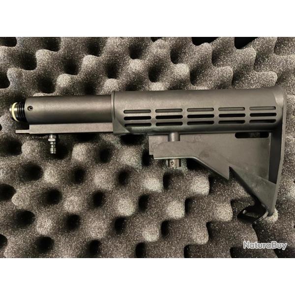 Crosse arri�re avec adaptateur Mamba pour M17 Valken Milsig