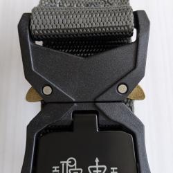 CEINTURE TACTIQUE GRIS ANTHRACITE (NEUVE)