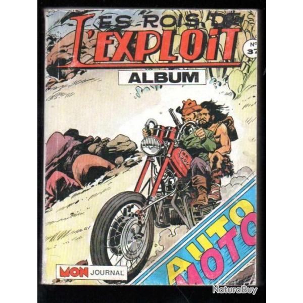 les rois de l'exploit reliure n 37 3 bd 52,53, 54 , comic's bd de presse