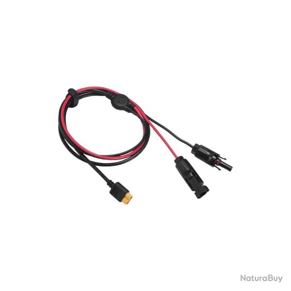 C�BLE SOLAIRE MC4 VERS XT60 PLUSIEURS LONGUEURS DISPONIBLES - ECOFLOW 3,5 M