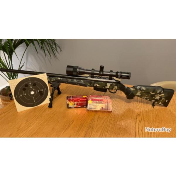 Tikka T3X Varmint 7mm-08Rem + Swarovski Habicht