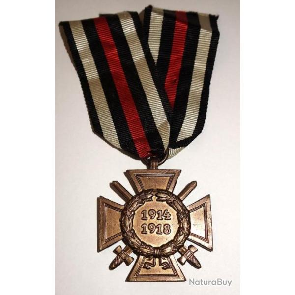 CROIX ALLEMANDE DU COMBATTANT de la PREMIERE GUERRE /III�me REICH.  /8290