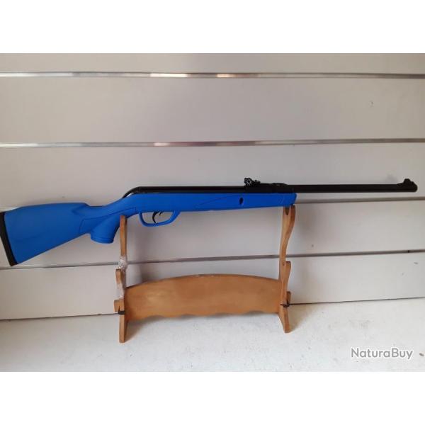 Carabine a plombs Gamo DELTA cal.4,5mm synthetique bleu 7,5 oules