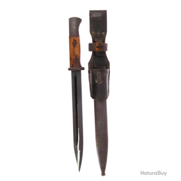 BAIONNETTE MAUSER FABRICATION S/155 + GOUSSET CUIR ALLEMAGNE 1936   ----------