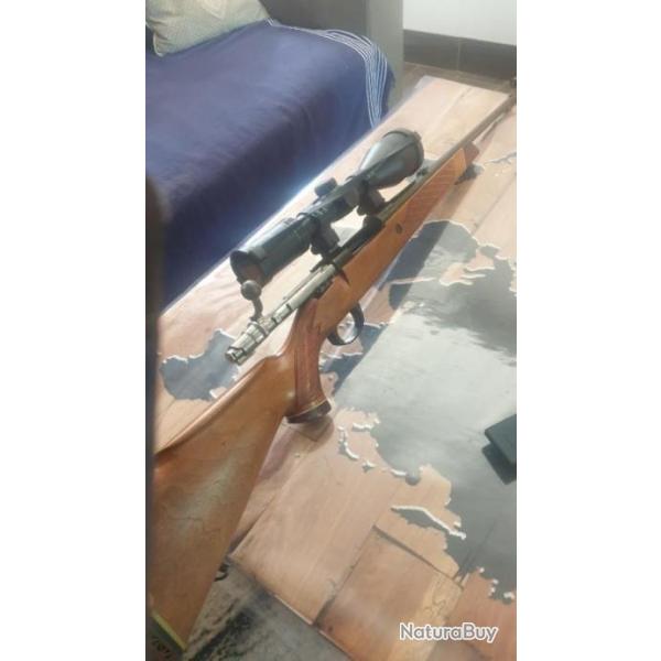 Carabine a verrou Parker hale 7rm mag bonne �tat  lunette fuzon chasse 12x56