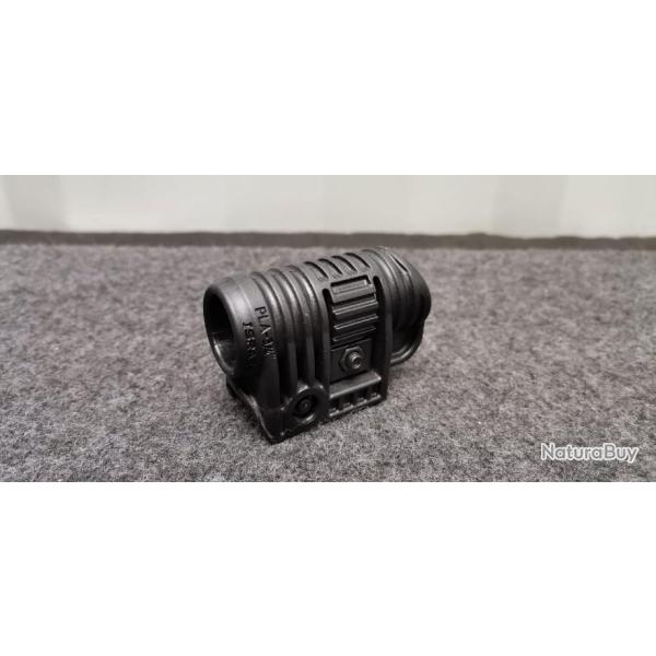 Montage pour Lampe PLA Noir 1 1/8" (2.88 cm) Fab defense EN STOCK !!!