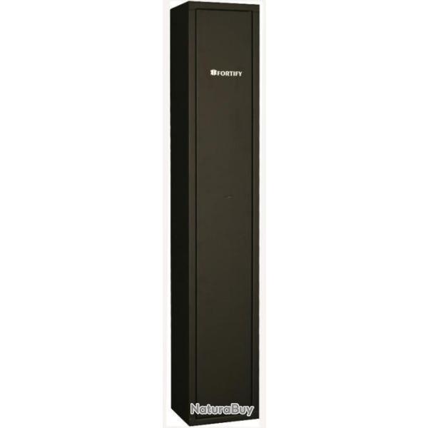 Fortify DELTA4 - Armoire forte pour Armes - 4 Armes avec lunette - Coffre int�rieur - Serrure � cl�