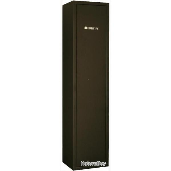 Fortify DELTA6 - Armoire forte pour Armes - 6 Armes avec lunette - Coffre int�rieur - Serrure � cl�