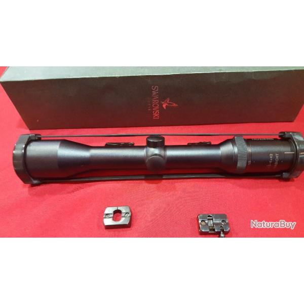 SWAROVSKI LUNETTE DE BATTUE HABICHT 1.5-6x42 + MONTAGE 1200