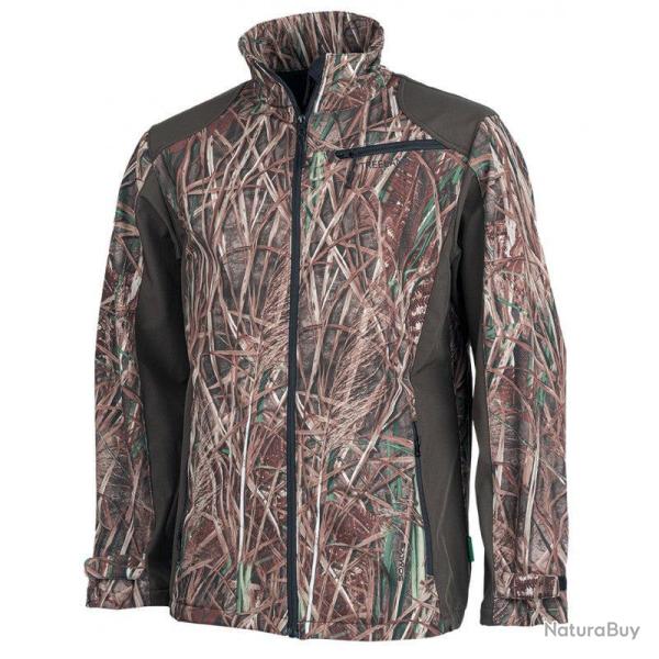 Veste de chasse Treeland softshell Camo