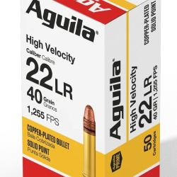 AGUILA - Cartouche 22LR HV SP 40g (x50)