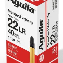 AGUILA - Cartouche 22LR SV SP 40g (x50)