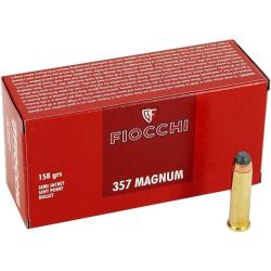 FIOCCHI - Cartouche C.357MAG SJSP 158gr&nbsp;(x50)