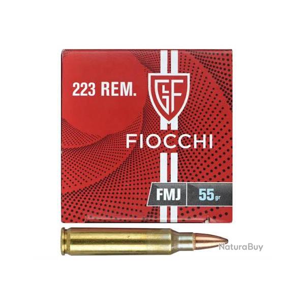 FIOCCHI - Cartouche C.223 REM FMJ 55gr�(x50)