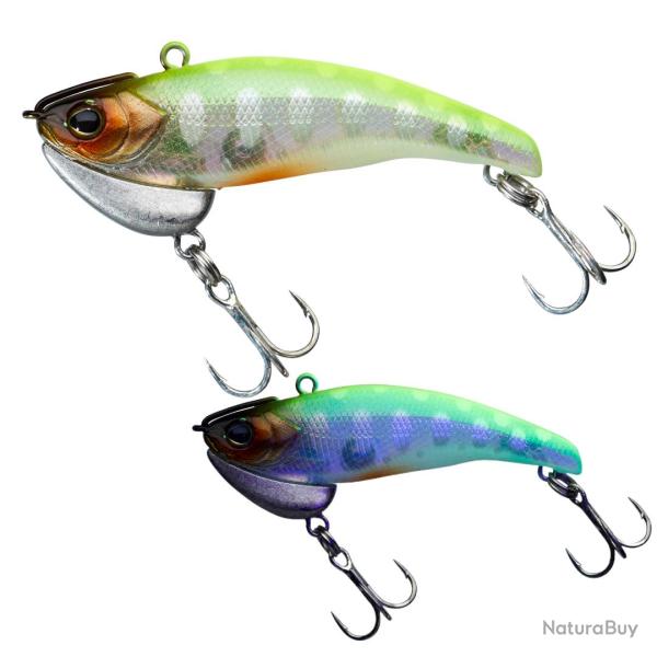 Poisson Nageur Illex Tricoroll Vib 50 5cm Chartreuse Back Yamame 6,2g