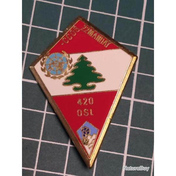 INSIGNE 420 DSL, CCOS 22EME MANDAT, FINUL LIBAN