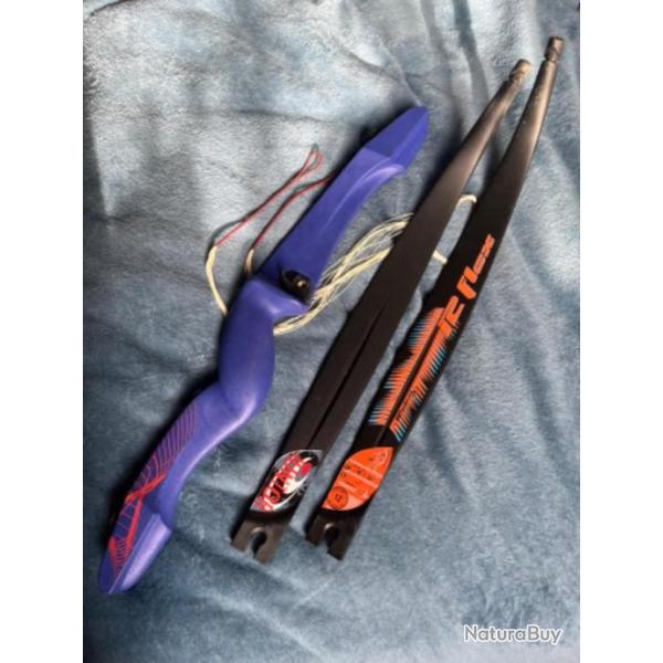 Arc Rolan 12 livres bleu