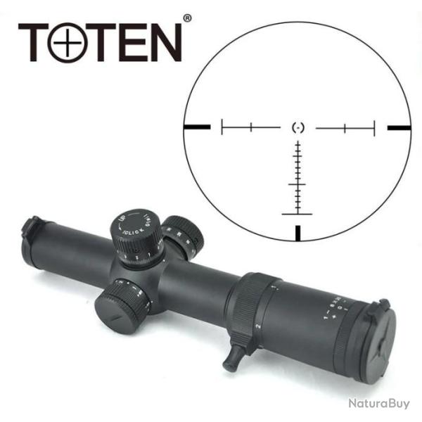 TOTEN Lunette De Vis�e 1-8x26 R�ticule Illumin� FFP paiement en 3 ou 4 fois - LIVRAISON GRATUITE !!