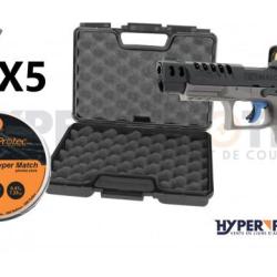 Pack Walther Q5 Match Combo 5" - Pistolet &agrave; Plomb
