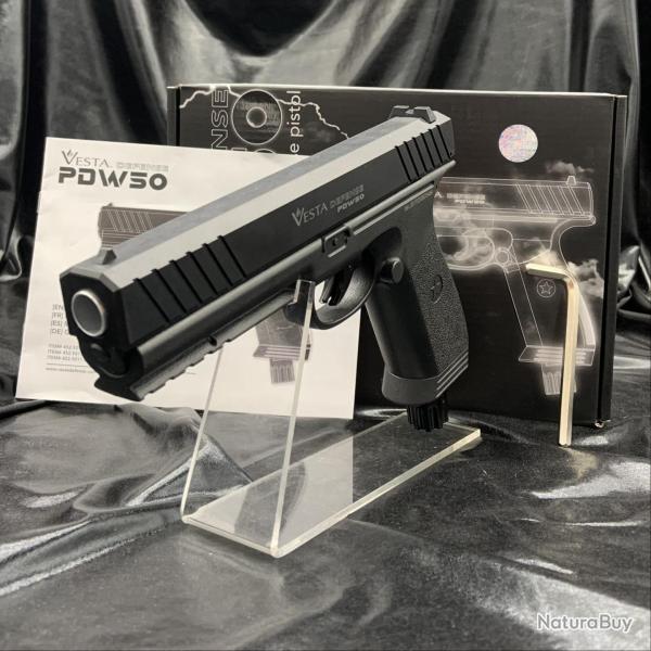 MEGA PROMO - Pistolet VESTA Defence PDW.50 - 14 joules