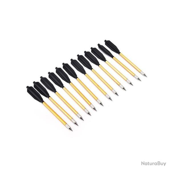 12 traits alu 6,5 pouces pour mini arbal�te 50 et 80 LBS