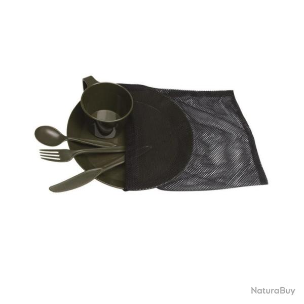 Kit de vaisselle pour camping Mil-Tec