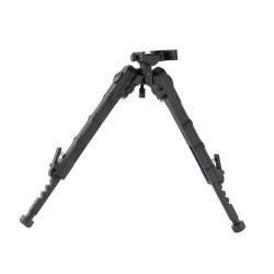 Bipied pour arbal&egrave;te pliable et r&eacute;glable