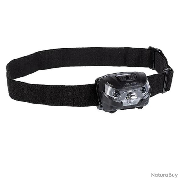 Lampe frontale Mil-Tec� (CREE XPE) noire