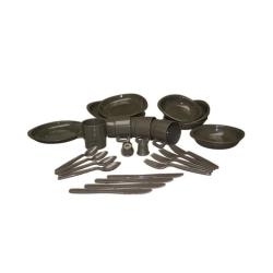 Vaisselle pour camping (26 pi&egrave;ces) VA