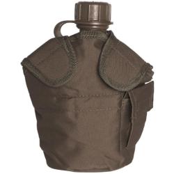 Housse molle pour gourde style am&eacute;ricain Noir