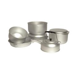 Kit de cuisine 9 pi&egrave;ces avec br&ucirc;leur