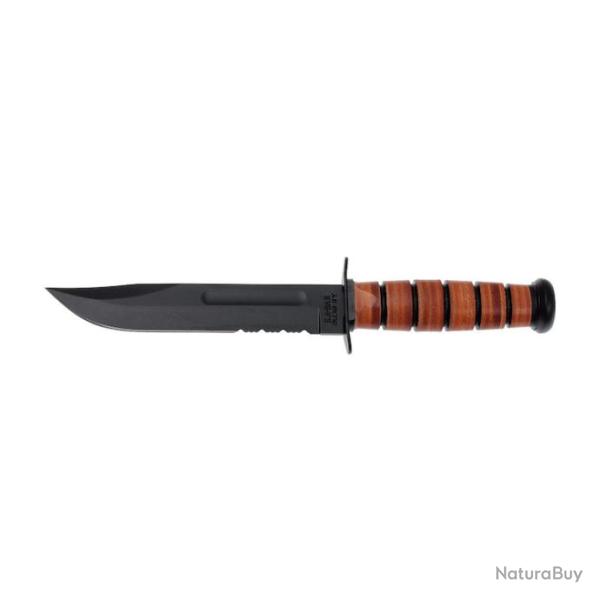 Couteau KA-BAR USMC 1218 avec tui cuir